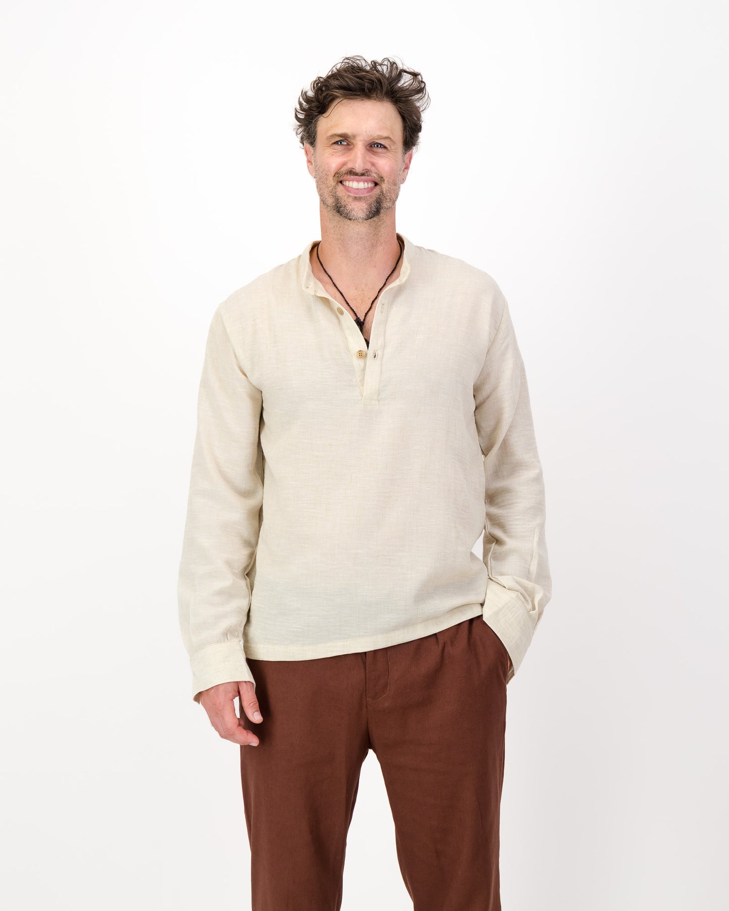 #03 - The Linen Shirt Long Sleeves